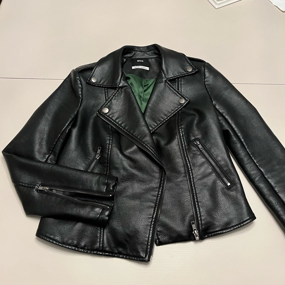 BDG leather jacket size XS